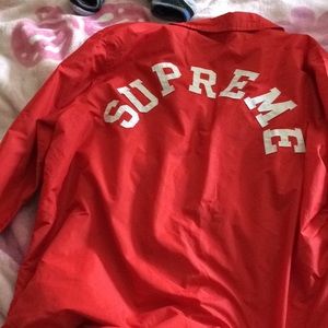 Red Supreme XL jacket